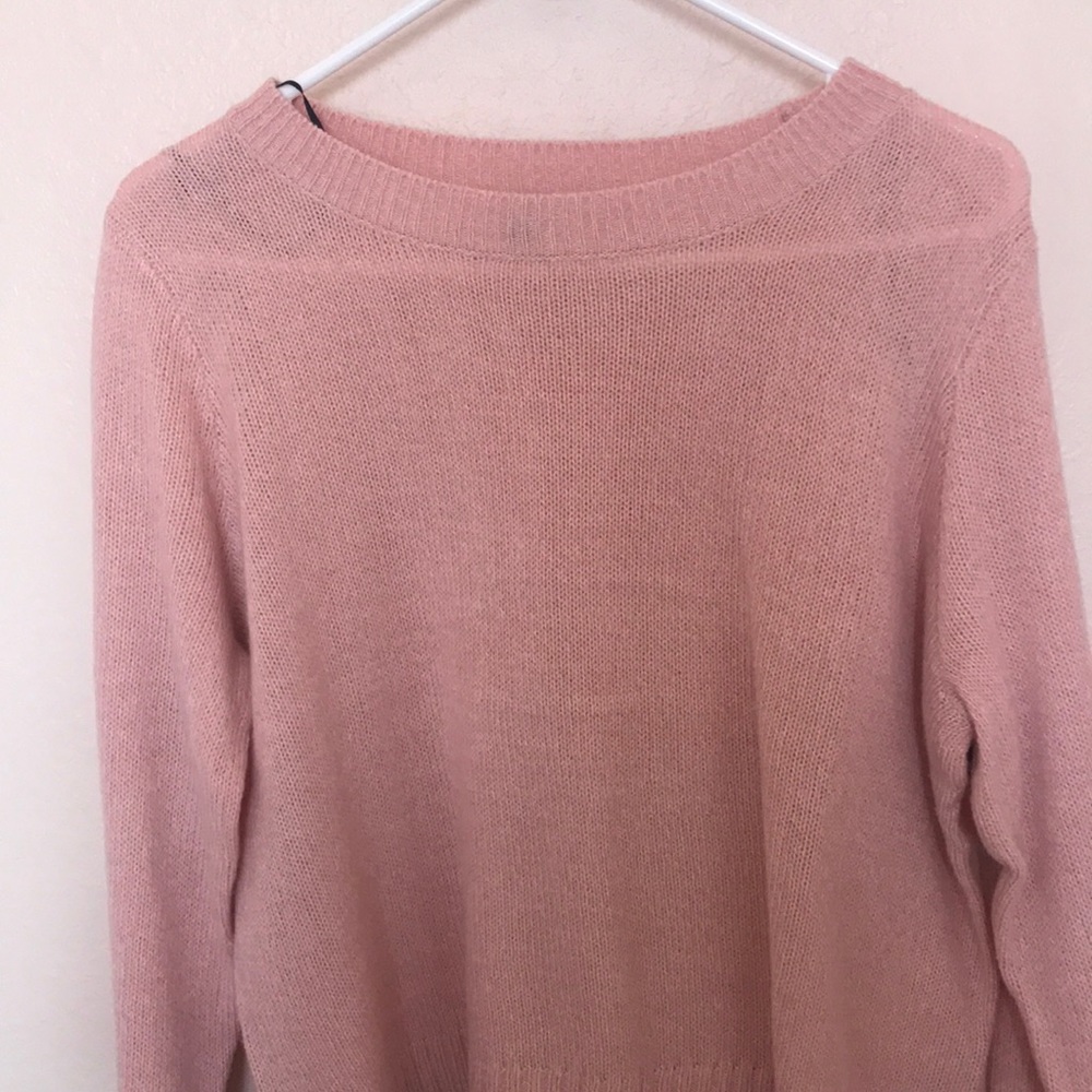 NWOT Pink Sweater